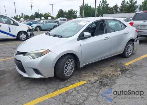 2015 Toyota Corolla Le from USA, damaged, VIN 5YFBURHE8FP284803
